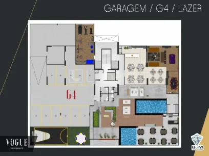 Foto Imóvel na Planta com 3 Dormitórios