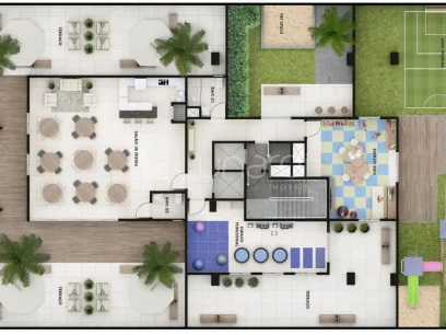 Foto Imóvel na Planta com 2 Dormitórios