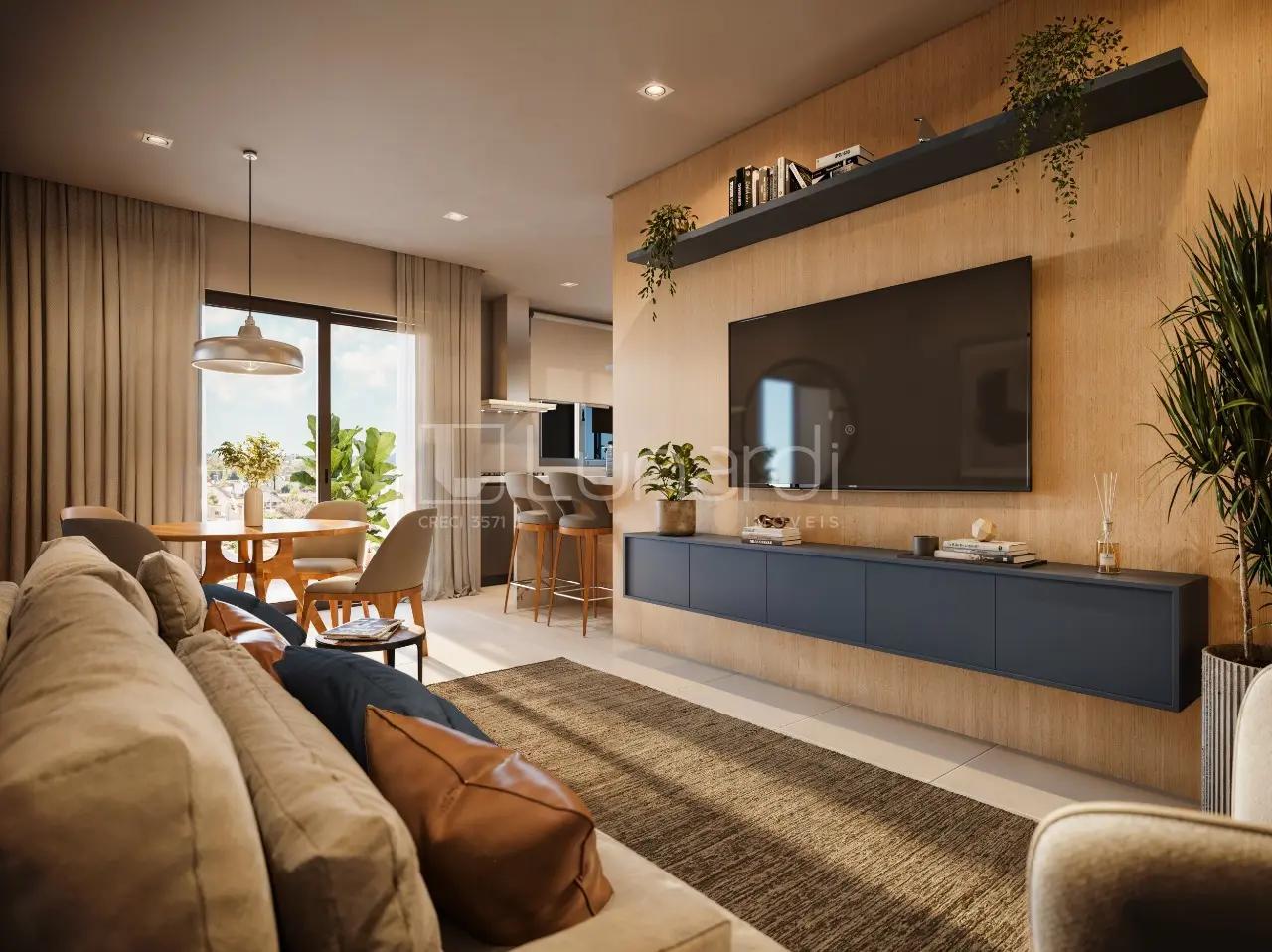 Foto Imóvel na Planta com 2 Dormitórios