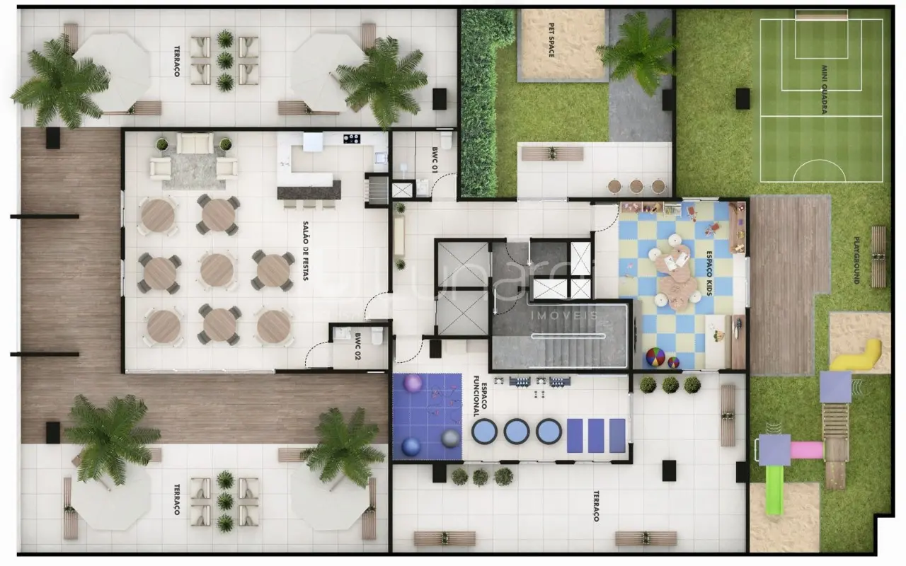 Foto Imóvel na Planta com 2 Dormitórios