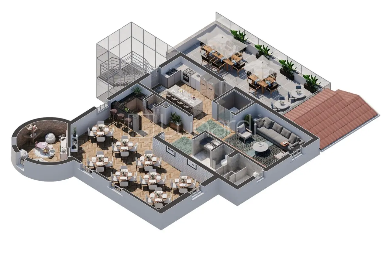 Foto Imóvel na Planta com 3 Suítes