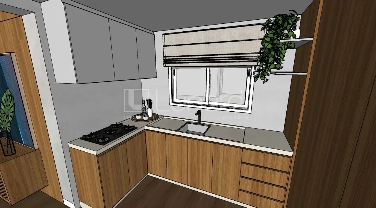 Foto Apartamento com 2 Dormitórios