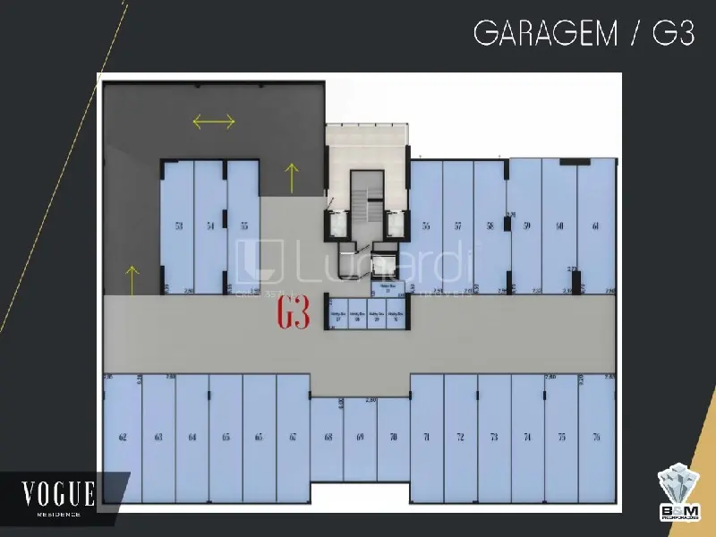 Foto Imóvel na Planta com 3 Dormitórios