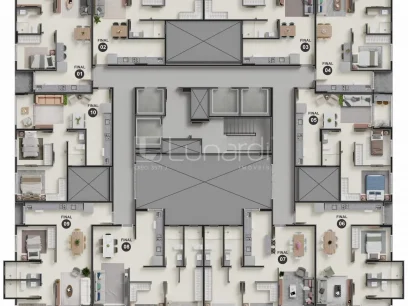 Foto Apartamento com 2 Dormitórios