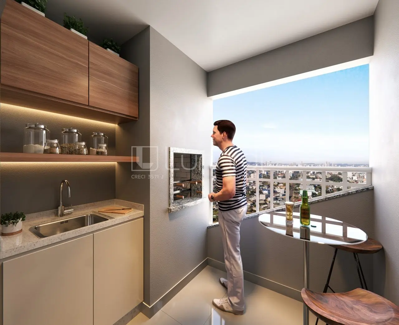 Foto Apartamento com 2 Dormitórios