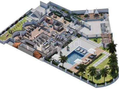 Foto Imóvel na Planta com 4 Suítes