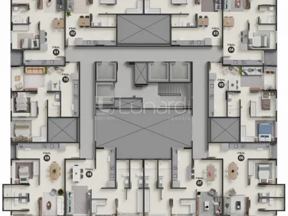 Foto Apartamento com 2 Dormitórios