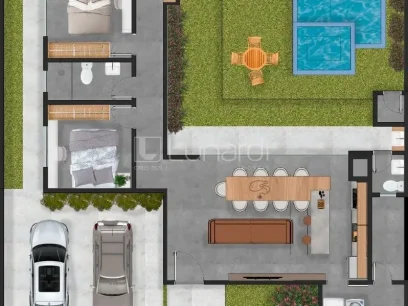 Foto Casa com 3 Dormitórios