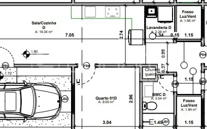 Casa com 3 Dormitórios - Miniatura - Lunardi Imóveis