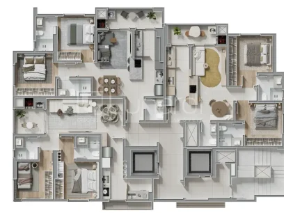 Imóvel na Planta com 1 Suíte - Miniatura - Lunardi Imóveis