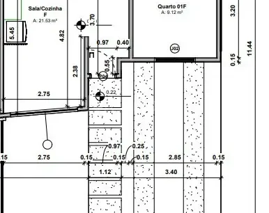 Casa com 2 Dormitórios - Miniatura - Lunardi Imóveis