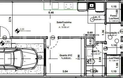 Casa com 3 Dormitórios - Miniatura - Lunardi Imóveis