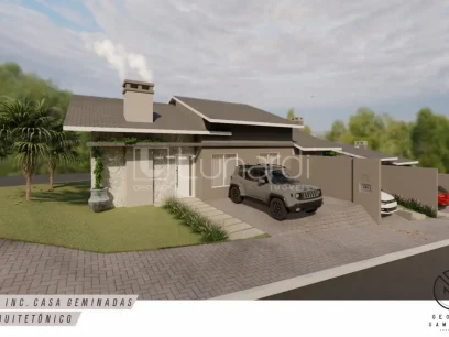 Casa com 3 Dormitórios - Miniatura - Lunardi Imóveis