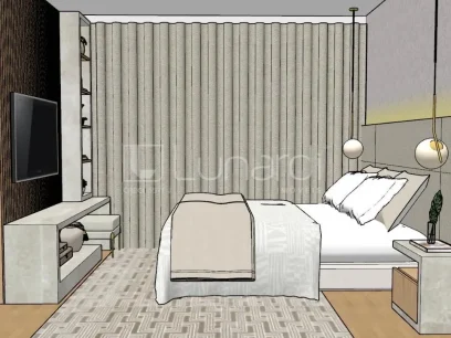 Apartamento com 1 Suíte - Miniatura - Lunardi Imóveis