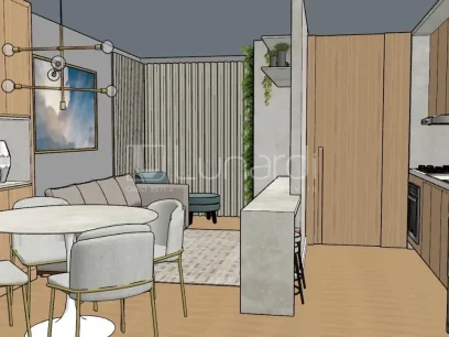Apartamento com 1 Suíte - Miniatura - Lunardi Imóveis