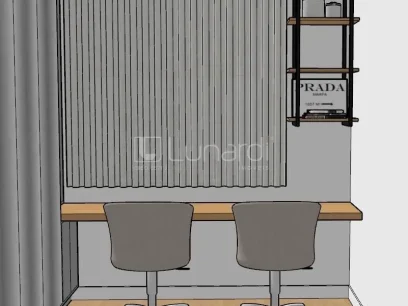 Apartamento com 1 Suíte - Miniatura - Lunardi Imóveis