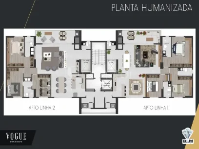 Imóvel na Planta com 3 Dormitórios - Miniatura - Lunardi Imóveis