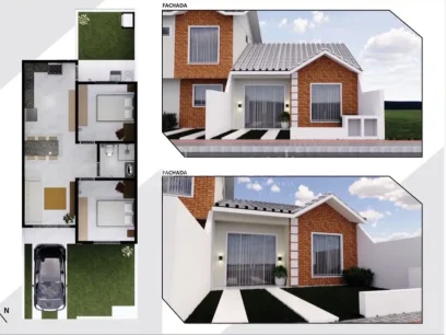 Casa com 2 Dormitórios - Lunardi Imóveis