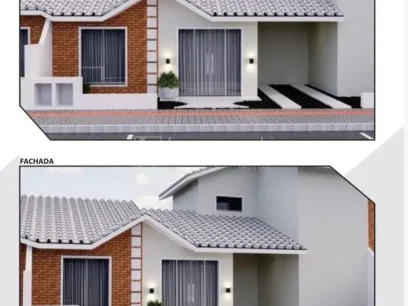 Casa com 2 Dormitórios - Miniatura - Lunardi Imóveis